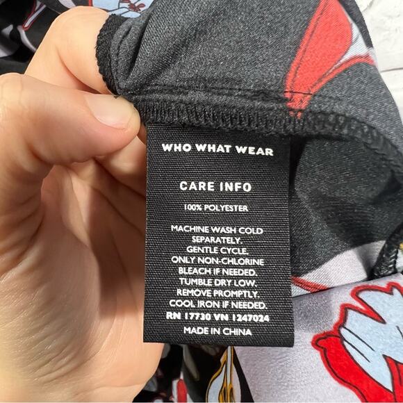 NWT Who What Wear Floral Knee Length Dress Size 3X - Picture 6 of 12